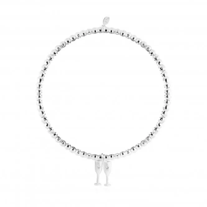 A little Sip Sip Hooray Faceted Bracelet 4700 Joma Jewellery