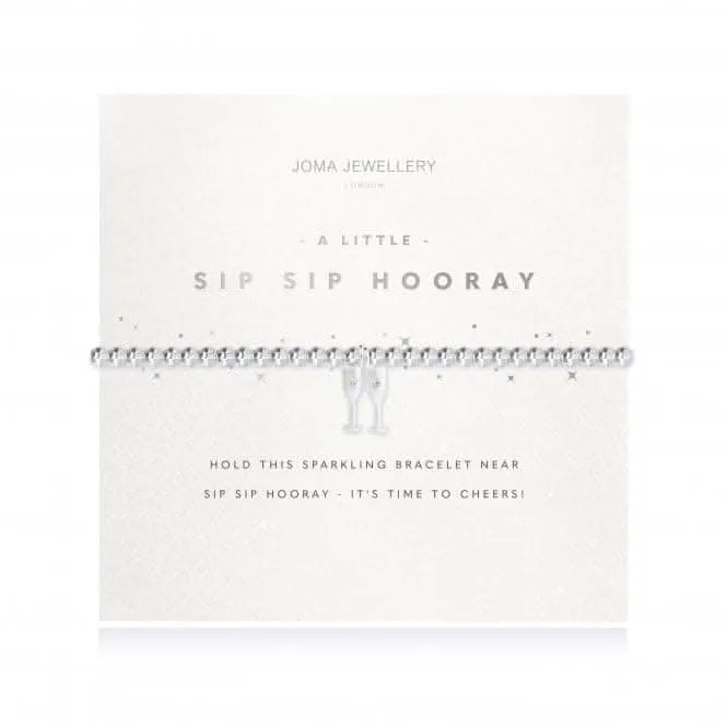 A little Sip Sip Hooray Faceted Bracelet 4700 Joma Jewellery