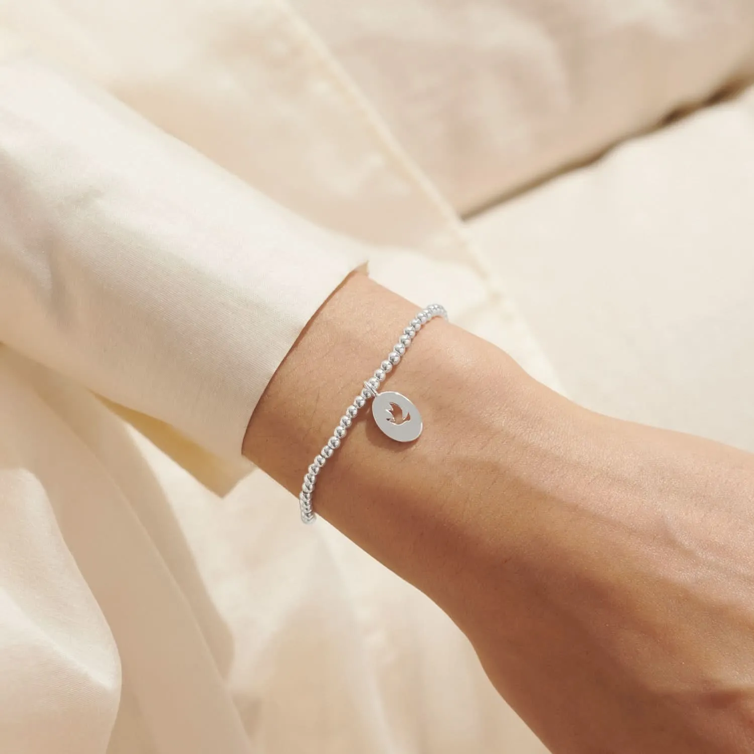 A Little Special thoughts And Prayers Silver Plated Bracelet 8144 Joma Jewellery