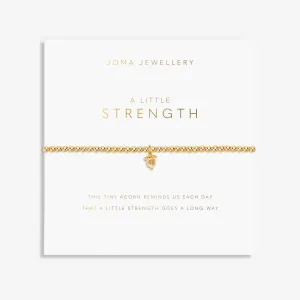 A Little Strength Gold Plated Bracelet 8215 Joma Jewellery