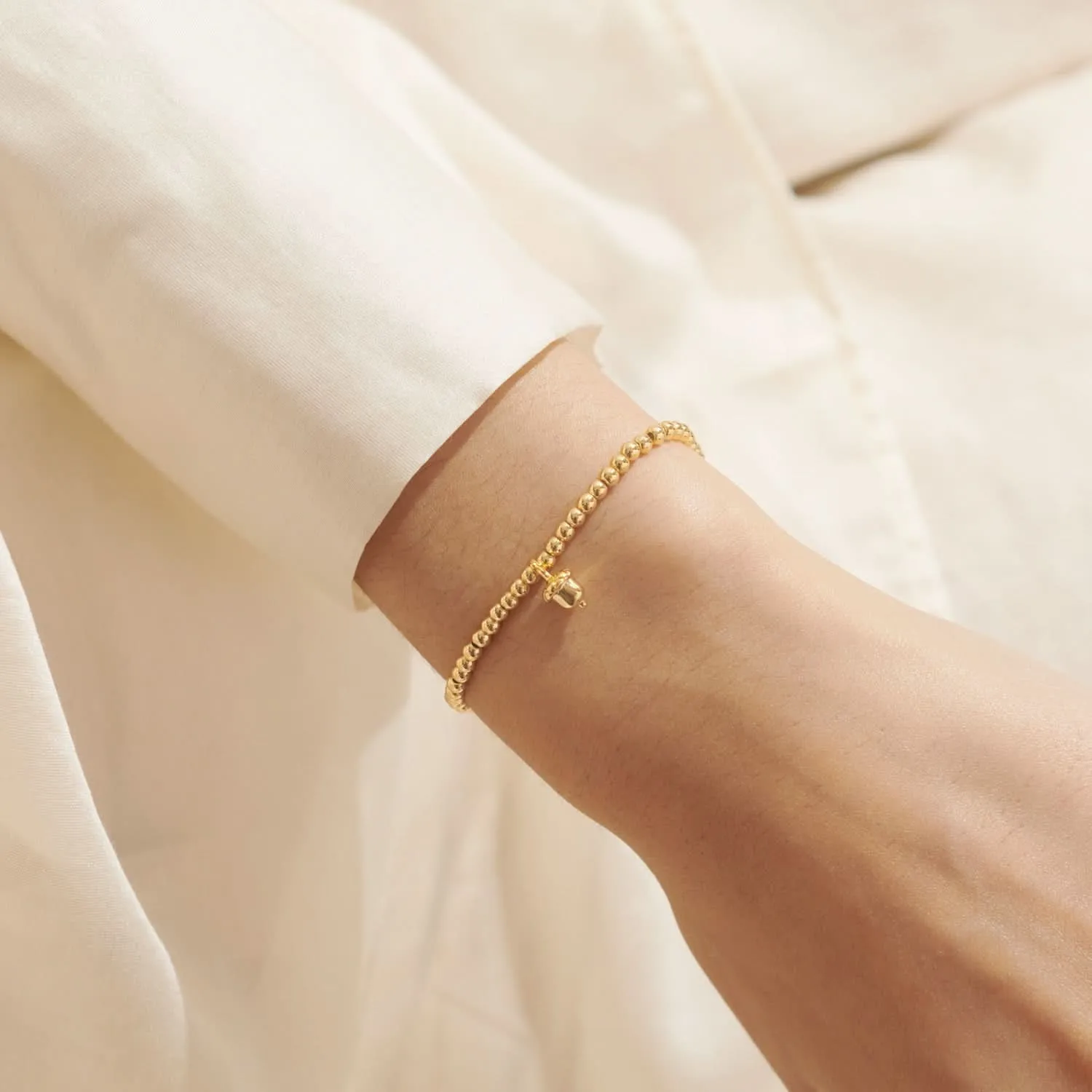 A Little Strength Gold Plated Bracelet 8215 Joma Jewellery