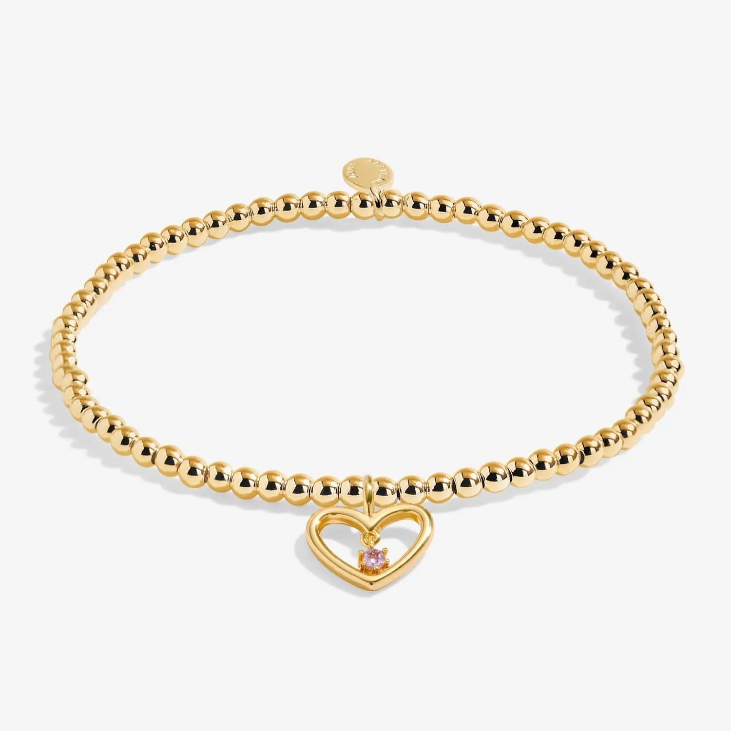 A Little True Friend Gold Plated Bracelet 8214 Joma Jewellery