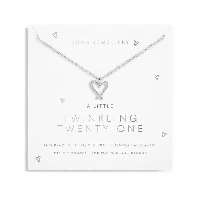 A Little 'Twinking Twenty One' Necklace 5710 Joma Jewellery