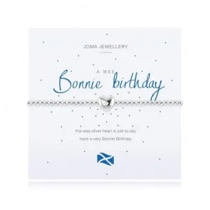 A Wee Bonnie Birthday Bracelet 1505 Joma Jewellery