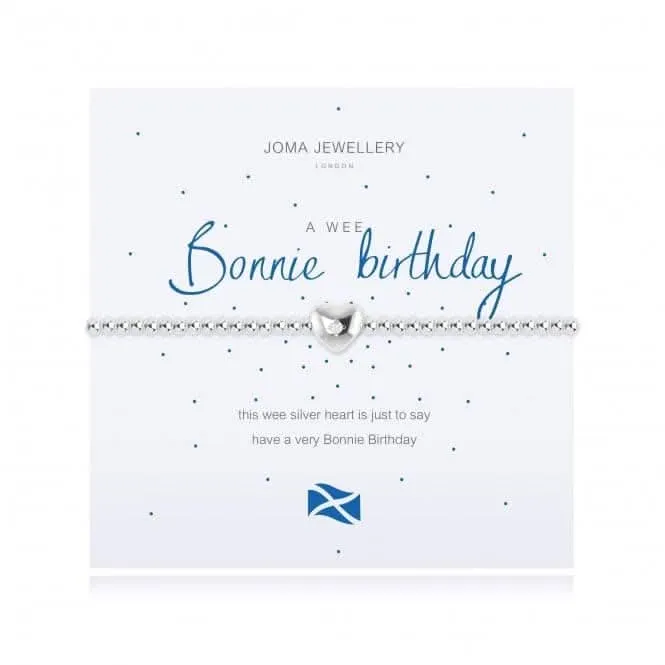 A Wee Bonnie Birthday Bracelet 1505 Joma Jewellery