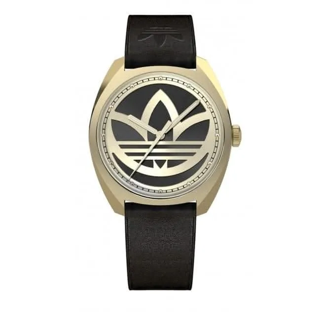 Adidas Unisex Edition One Gold-Tone Watch AOFH22512