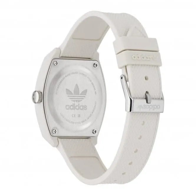Adidas Unisex Project Two White Watch AOST23048