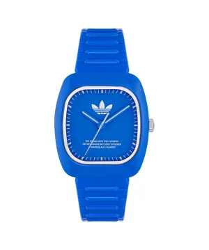Adidas Unisex Retro Wave Two Blue Watch AOSY24530