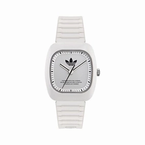 Adidas Retro Wave Two Bio-Ceramic White Unisex Watch AOSY24030