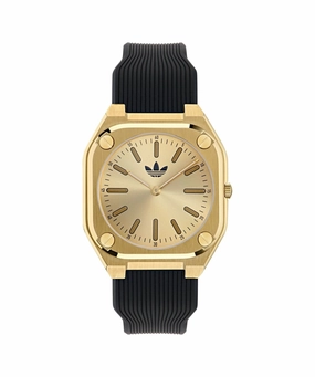 Adidas Unisex City Tech Thin Black Watch AOFH24502
