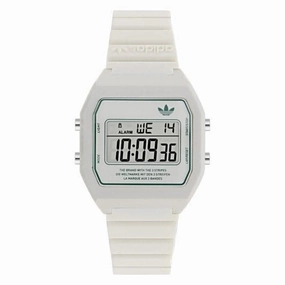 Adidas Unisex Digital Two White Watch AOST23557