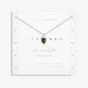 Affirmation Crystal A Little 'Wisdom' Necklace 5680 Joma Jewellery