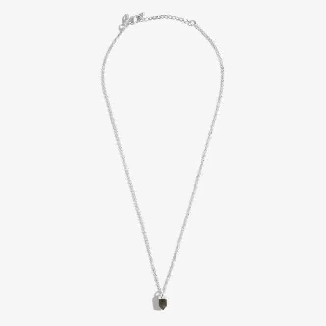 Affirmation Crystal A Little 'Wisdom' Necklace 5680 Joma Jewellery