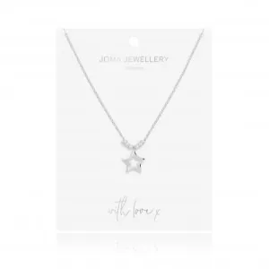 Arabella Hammered Star Long Wrap Necklace  4876 Joma Jewellery