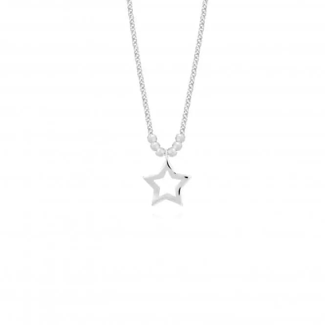 Arabella Hammered Star Long Wrap Necklace  4876 Joma Jewellery