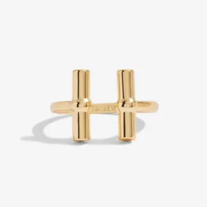 Aura Gold Bar Gold Ring 6302 Joma Jewellery