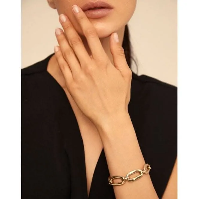 Awesome Golden Metal Bracelet Unode50 Jewelry And Accessories
