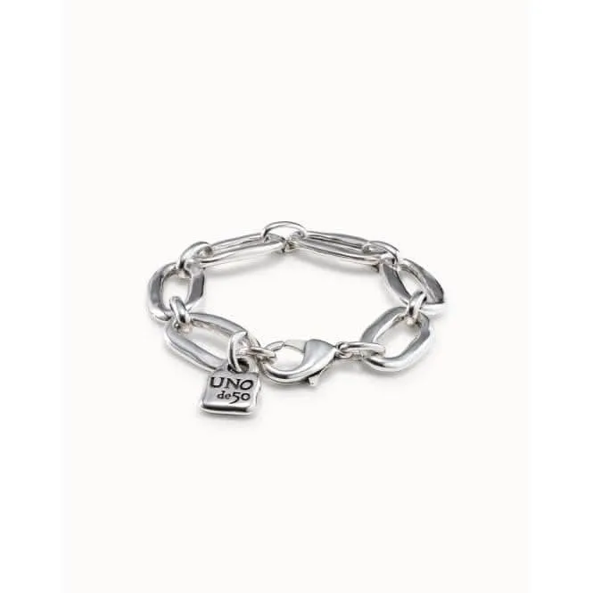Awesome Silver Metal Bracelet Unode50 Jewelry And Accessories