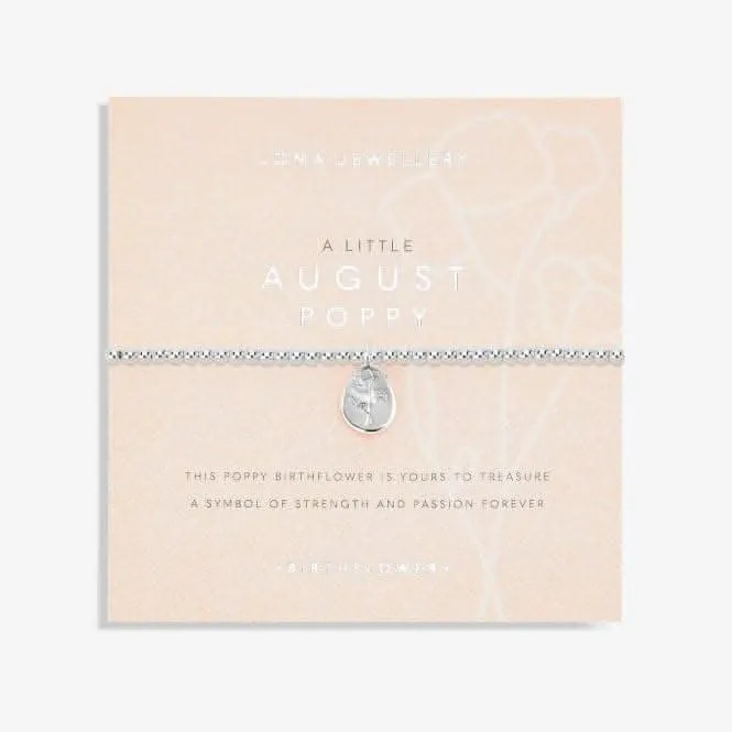 Birthflower A Little 'August' Bracelet Joma Jewellery