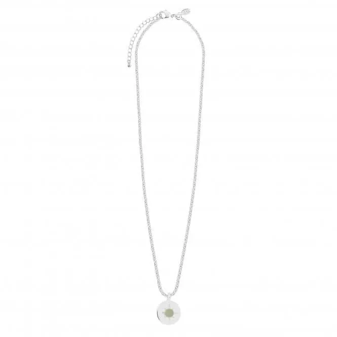 Birthstone a little August Aventurine Necklace 4661 Joma Jewellery