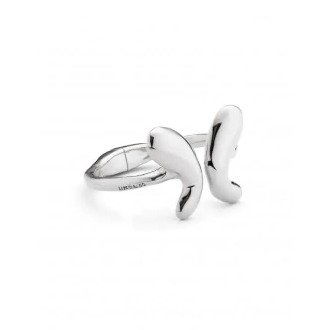 Butterfly Wings Medium Bangle PUL2387MTL0000M Unode50 Jewelry And Accessories