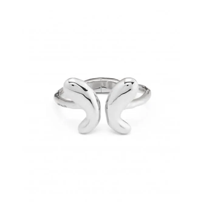 Butterfly Wings Medium Bangle PUL2387MTL0000M Unode50 Jewelry And Accessories