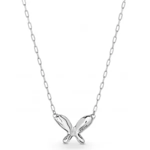 Butterfly Wings Necklace COL1860MTL0000U Unode50 Jewelry And Accessories