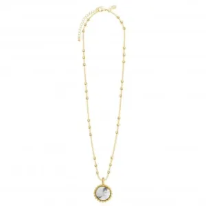 Capri Howlite Gold 46cm   5cm Extender Necklace 4486 Joma Jewellery