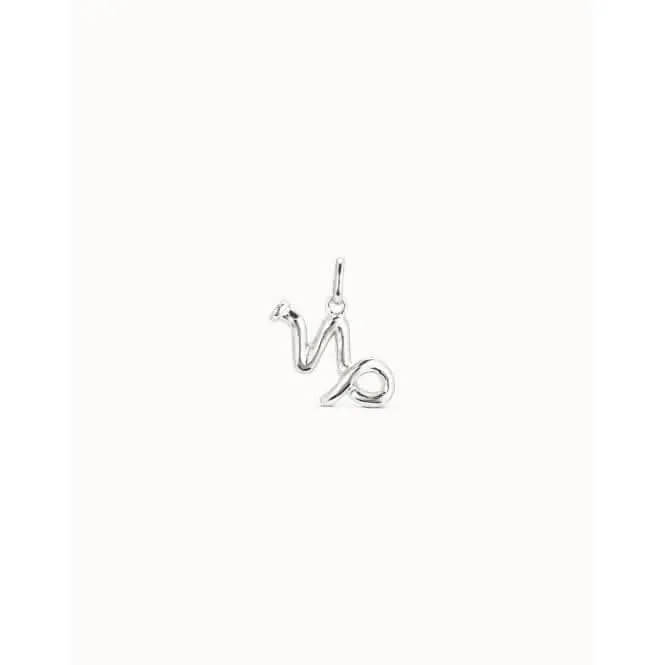 Capricorn Silver Metal Charm CHA0205MTLCAP0U Unode50 Jewelry And Accessories