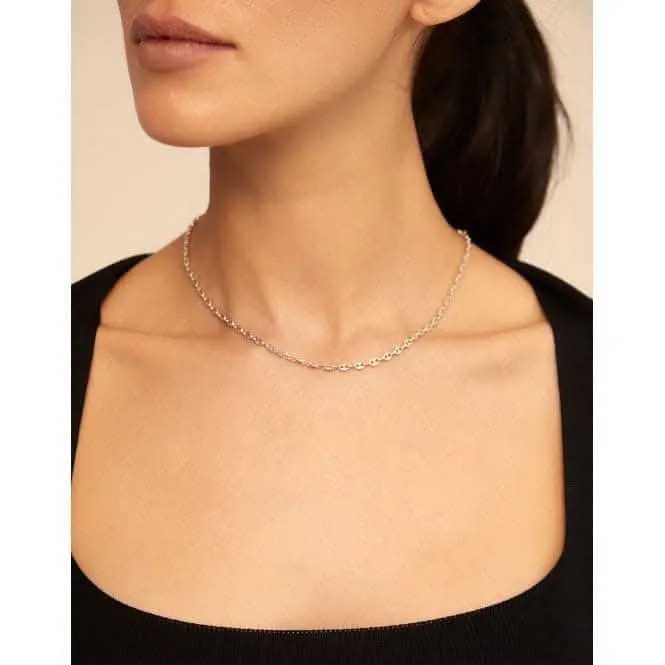 Chain 3 Silver Metal Necklace Unode50 Jewelry And Accessories