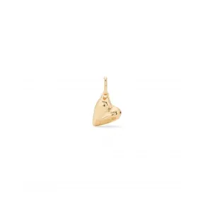 Charm Heart 18k Gold-Plated Heart Shape Charm CHA0244ORO0000U Unode50 Jewelry And Accessories
