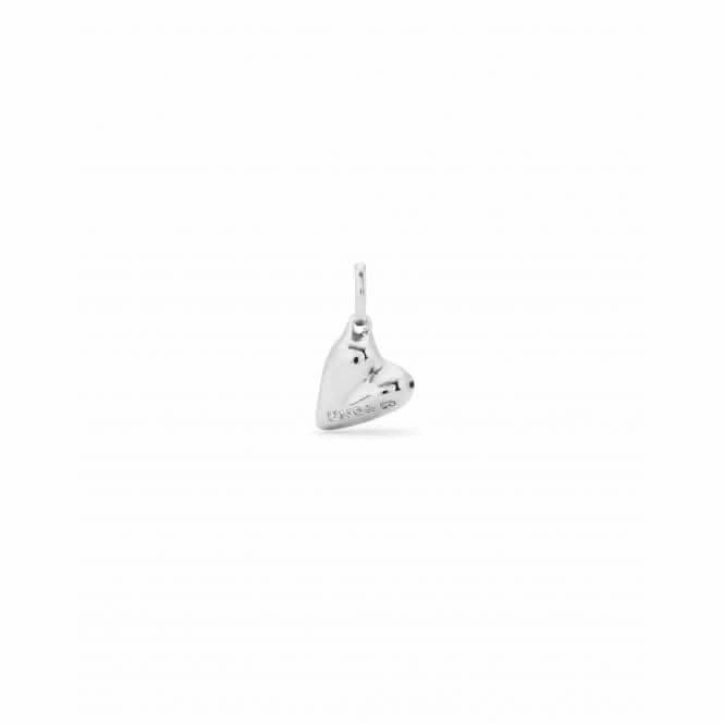 Charm Heart Silver Plated Heart Shape Charm CHA0244MTL0000U Unode50 Jewelry And Accessories