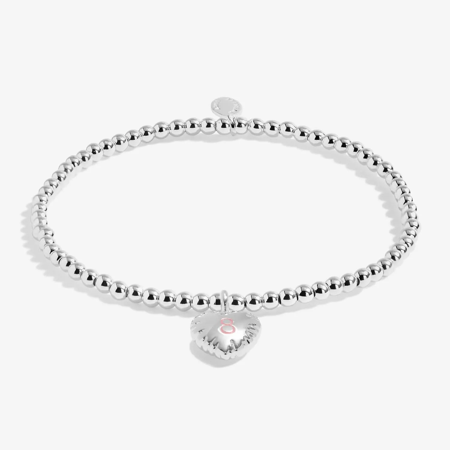 Children's Confetti A Little 8th Birthday Silver Plated Bracelet C834 Joma Jewellery
