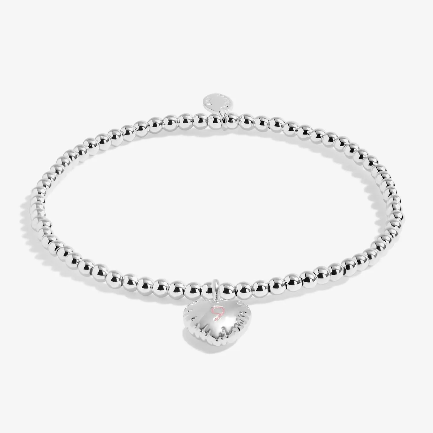 Children's Confetti A Little 9th Birthday Silver Plated Bracelet C835 Joma Jewellery