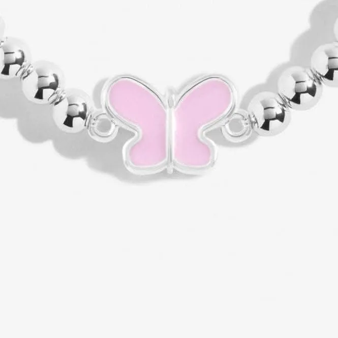 Children's From the Heart Gift Box Birthday Girl Silver Plated 15.5cm Bracelet C733 Joma Jewellery