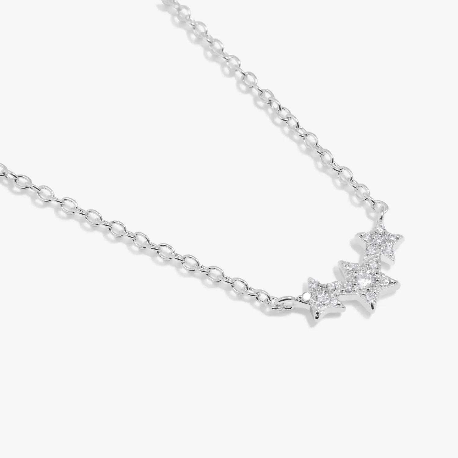 Christmas Cracker Merry Christmas Silver Plated Necklace 7690 Joma Jewellery