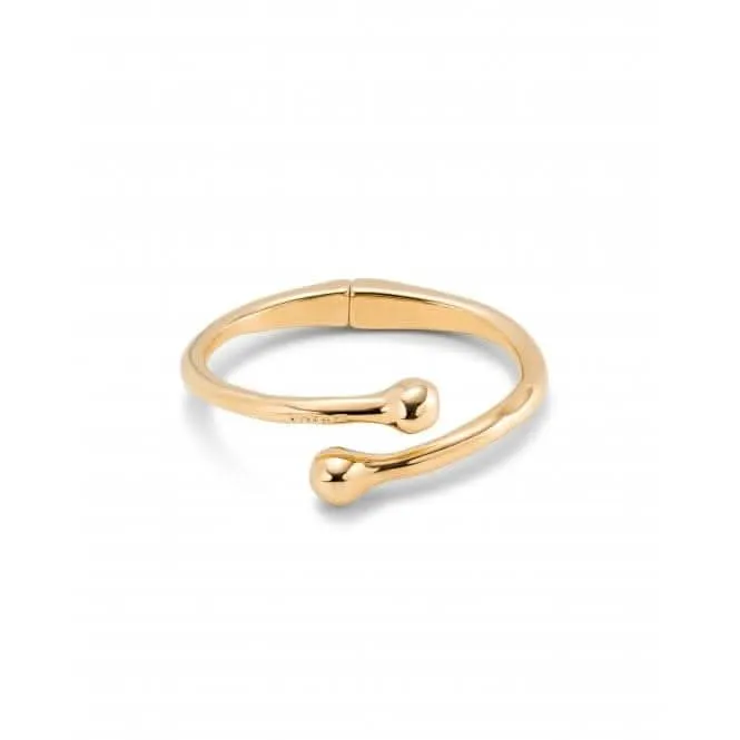Comeback 18k Gold Plated Rigid Internal Bangle PUL2416ORO Unode50 Jewelry And Accessories