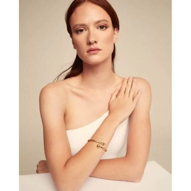 Comeback 18k Gold Plated Rigid Internal Bangle PUL2416ORO Unode50 Jewelry And Accessories