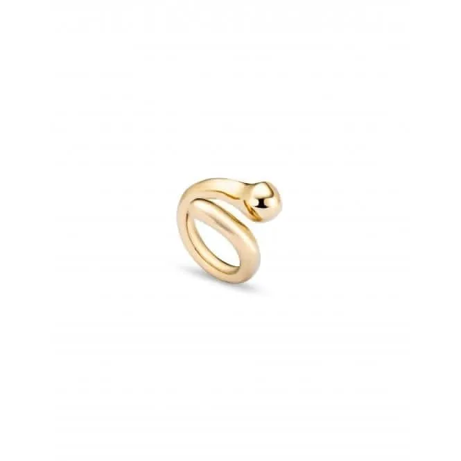 Comeback 18k Gold Plated Ring ANI0803ORO Unode50 Jewelry And Accessories
