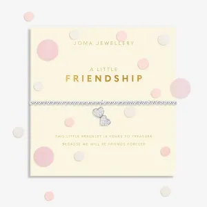 Confetti A Little Friendship Silver Plated Bracelet 8545 Joma Jewellery
