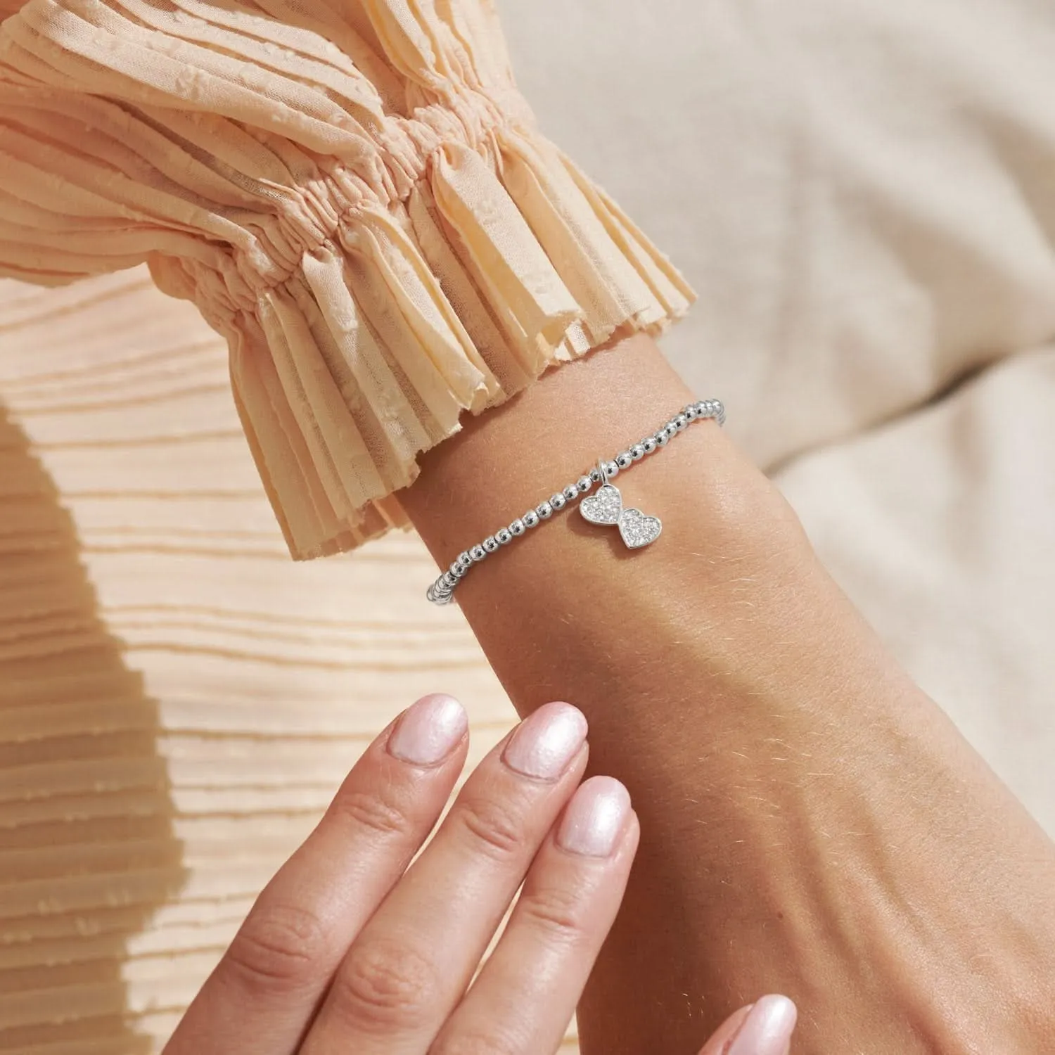 Confetti A Little Friendship Silver Plated Bracelet 8545 Joma Jewellery