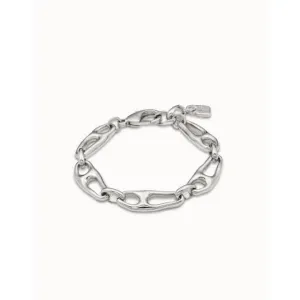 Connected Silver Metal Bracelet Unode50 Jewelry And Accessories