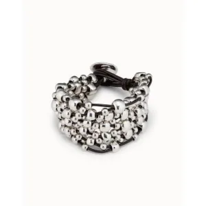 Crazy Goat Silver Metal Bracelet Unode50 Jewelry And Accessories