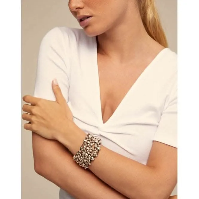 Crazy Goat Silver Metal Bracelet Unode50 Jewelry And Accessories