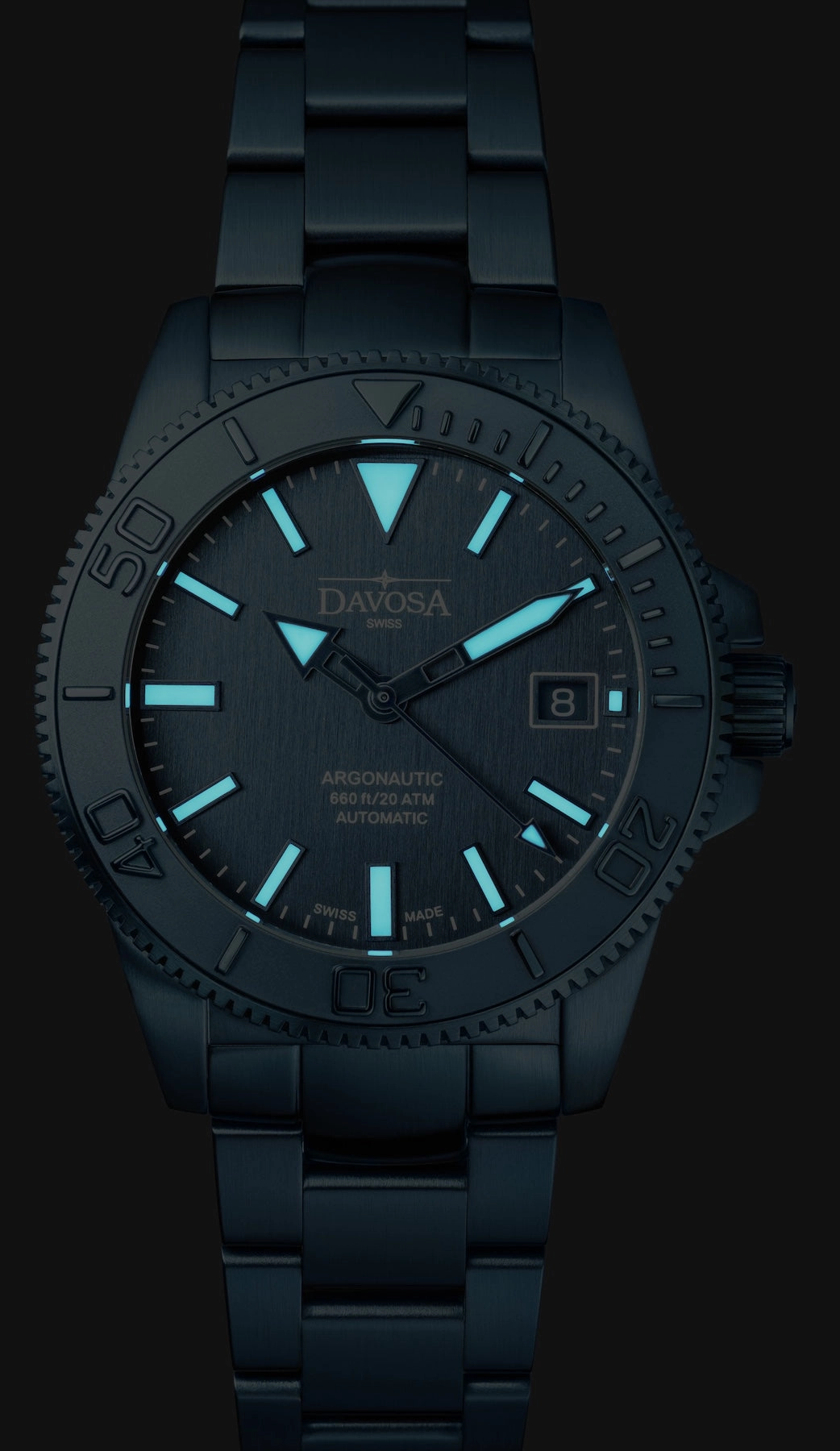 Davosa Watches Davosa Argonautic 39 Monochrome Limited Edition Watch