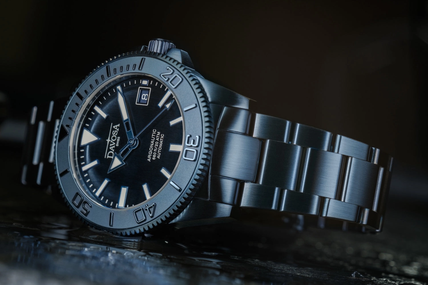 Davosa Watches Davosa Argonautic 39 Monochrome Limited Edition Watch
