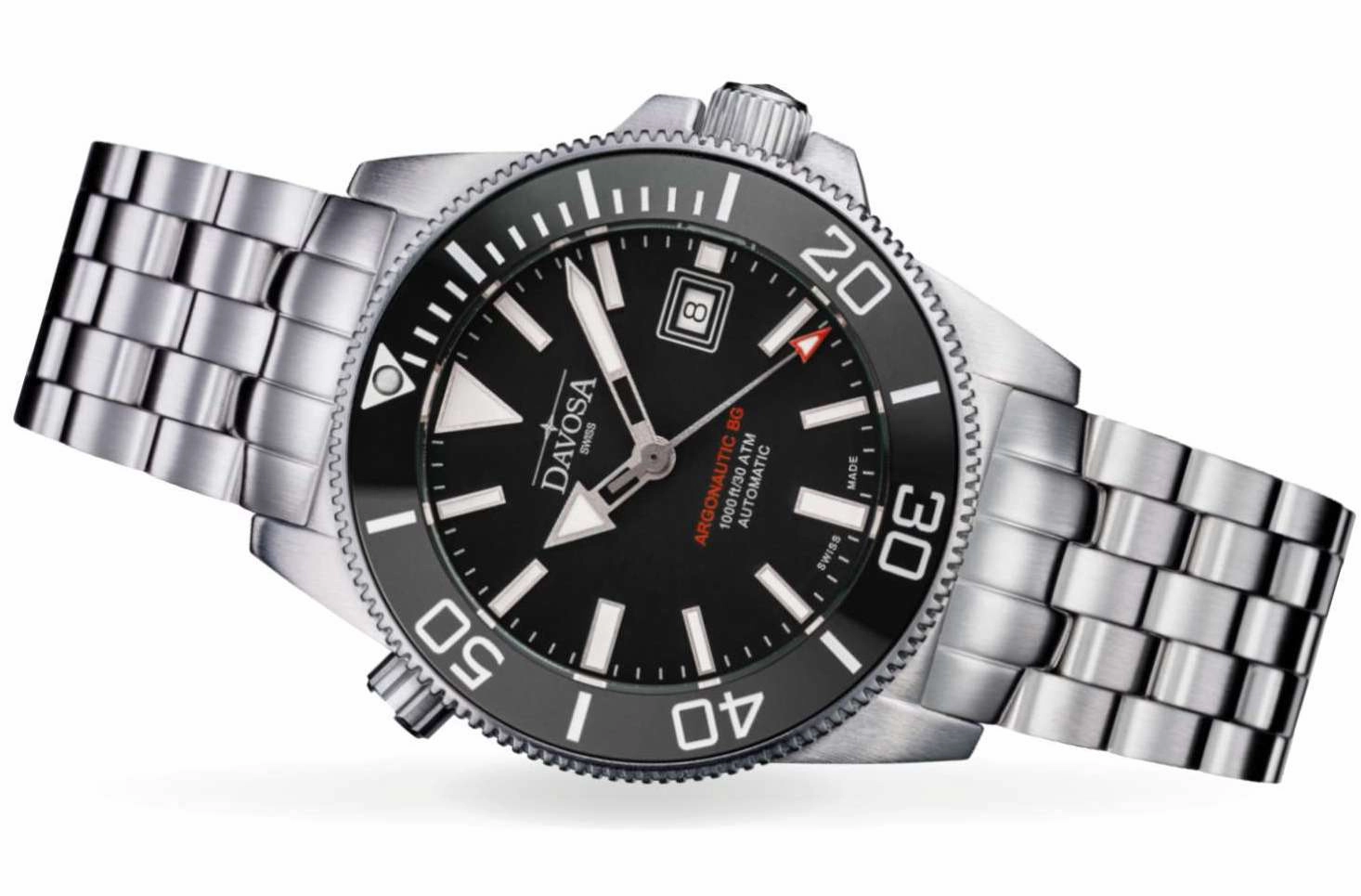 Davosa Watches Davosa Argonautic BG Automatic Black Watch