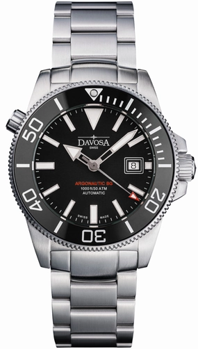 Davosa Watches Davosa Argonautic BG Automatic Black Watch