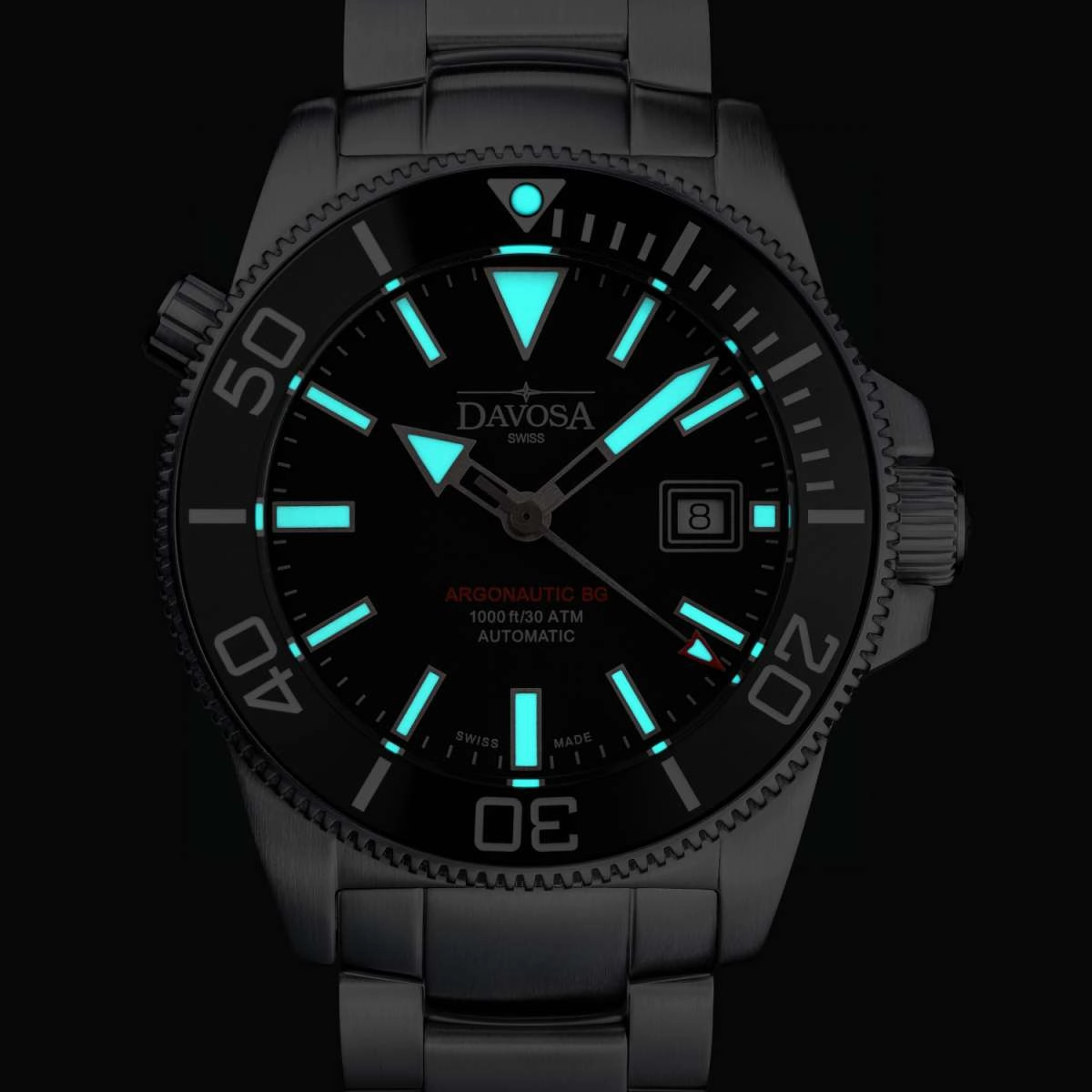 Davosa Watches Davosa Argonautic BG Automatic Black Watch