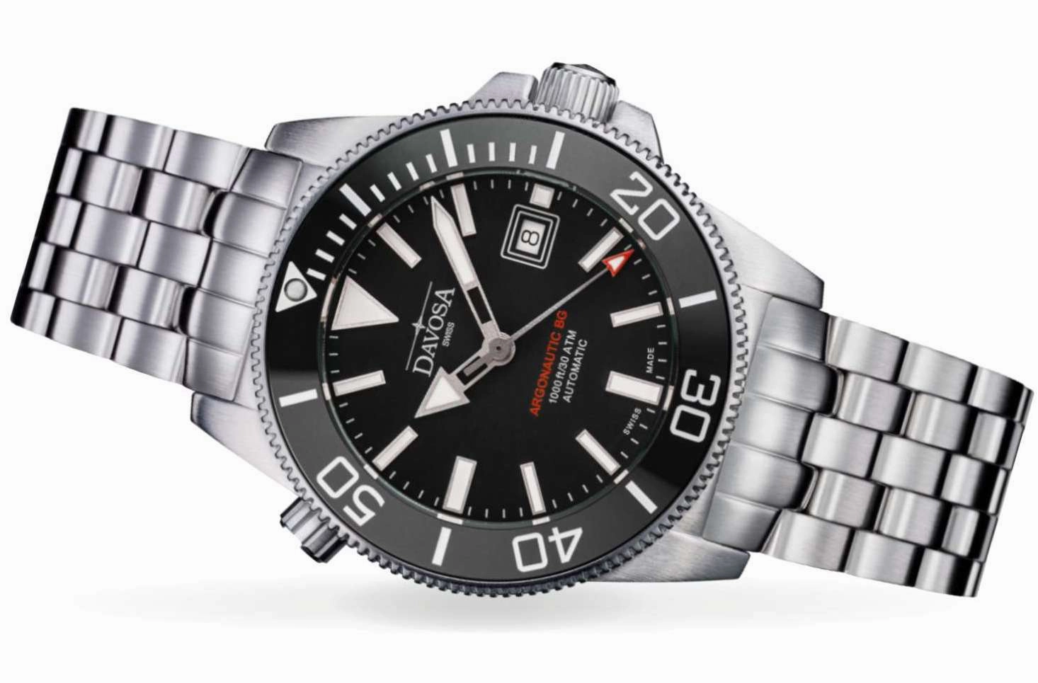 Davosa Watches Davosa Argonautic BG Automatic Black Watch